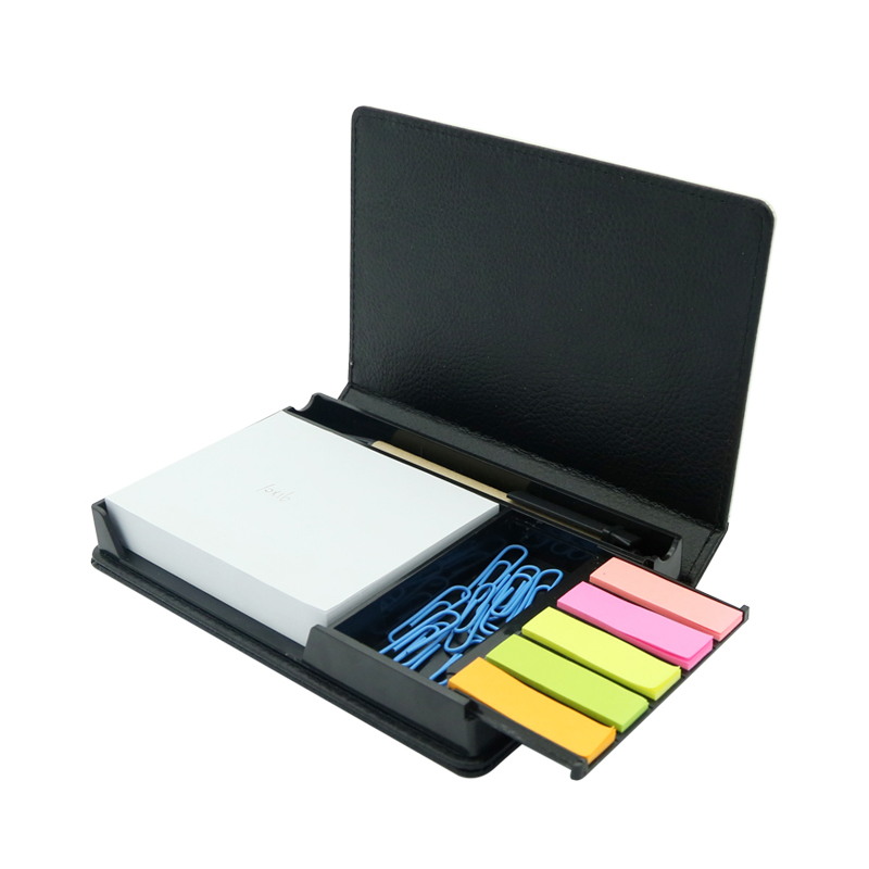 Sublimatie kunstleer Sticky Notes Box - Rechthoek