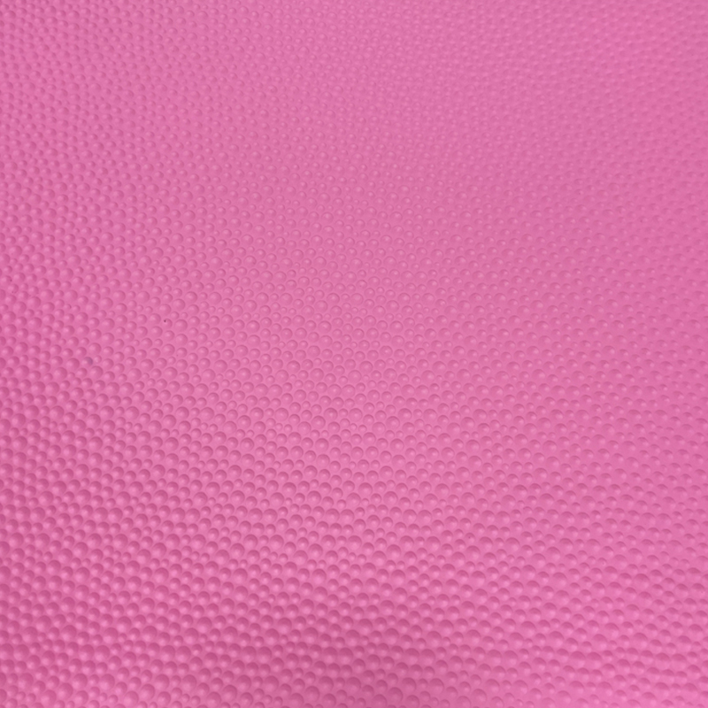 Golf texture laserable leatherette sheets with adhesive/without adhesive