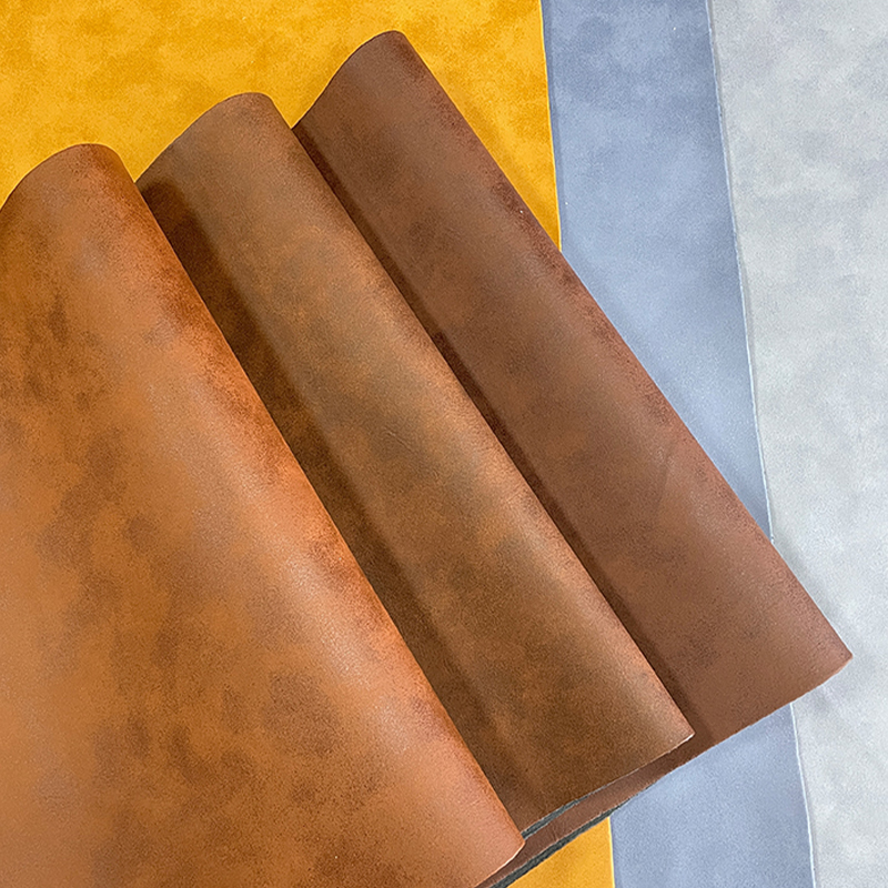Matte vintage laserbare kunstleren vellen met lijm/zonder lijm