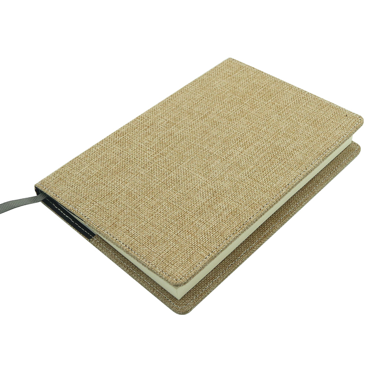 Sublimatie jute verwisselbaar notitieboekje - A5-formaat