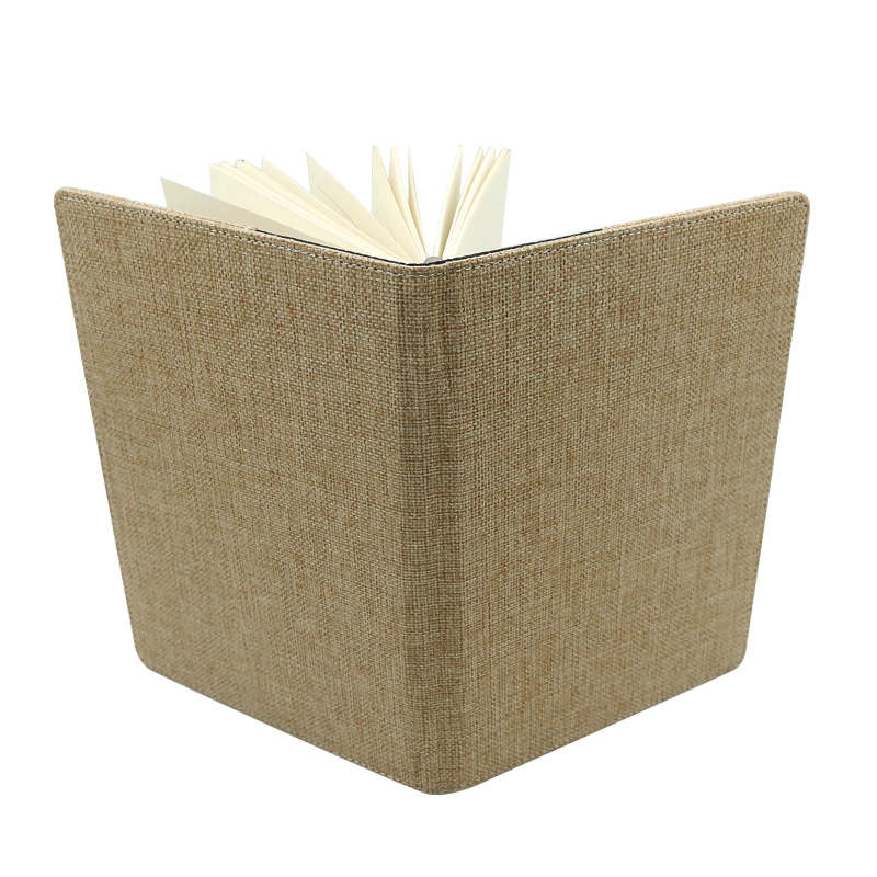 Sublimatie jute verwisselbaar notitieboekje - A6-formaat