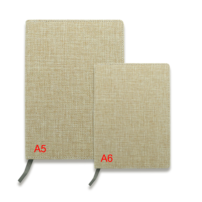 Sublimatie jute notitieboekje - A6-formaat